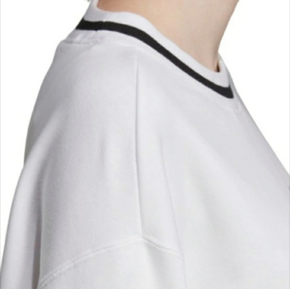 **HP** ADIDAS Trefoil Cropped Sweatshirt - Picture 6 of 7